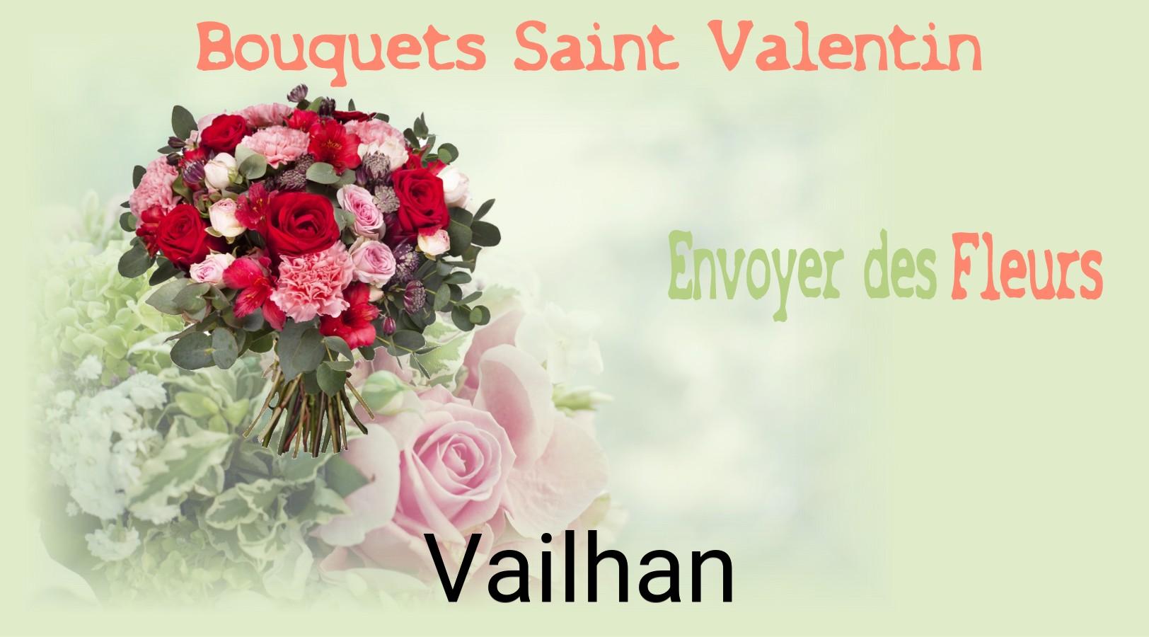 Roses de Saint-Valentin livrées à Vailhan
